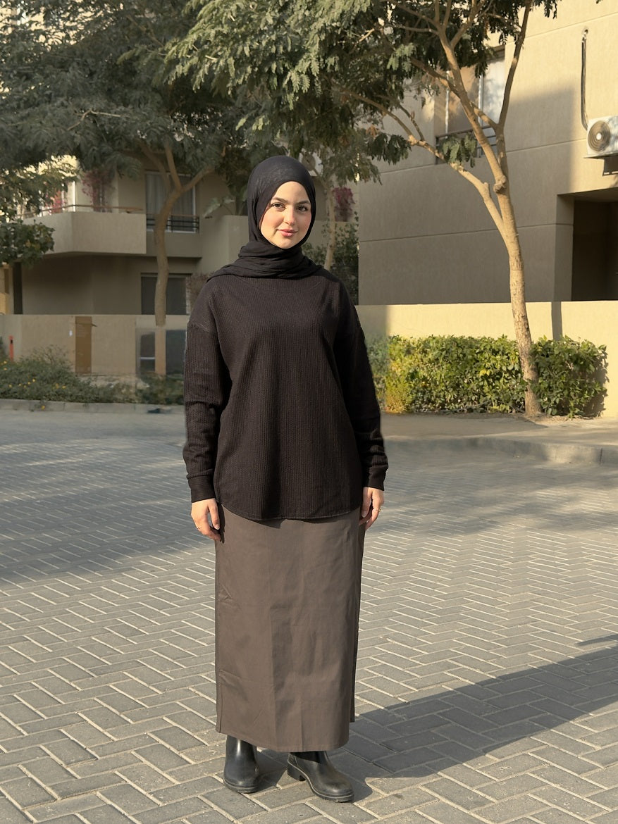 Gabardine Skirt
