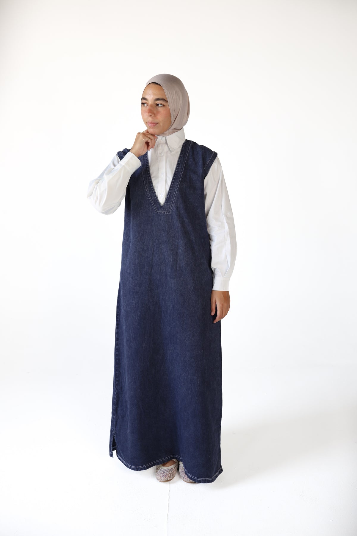 Denim Casual Dress