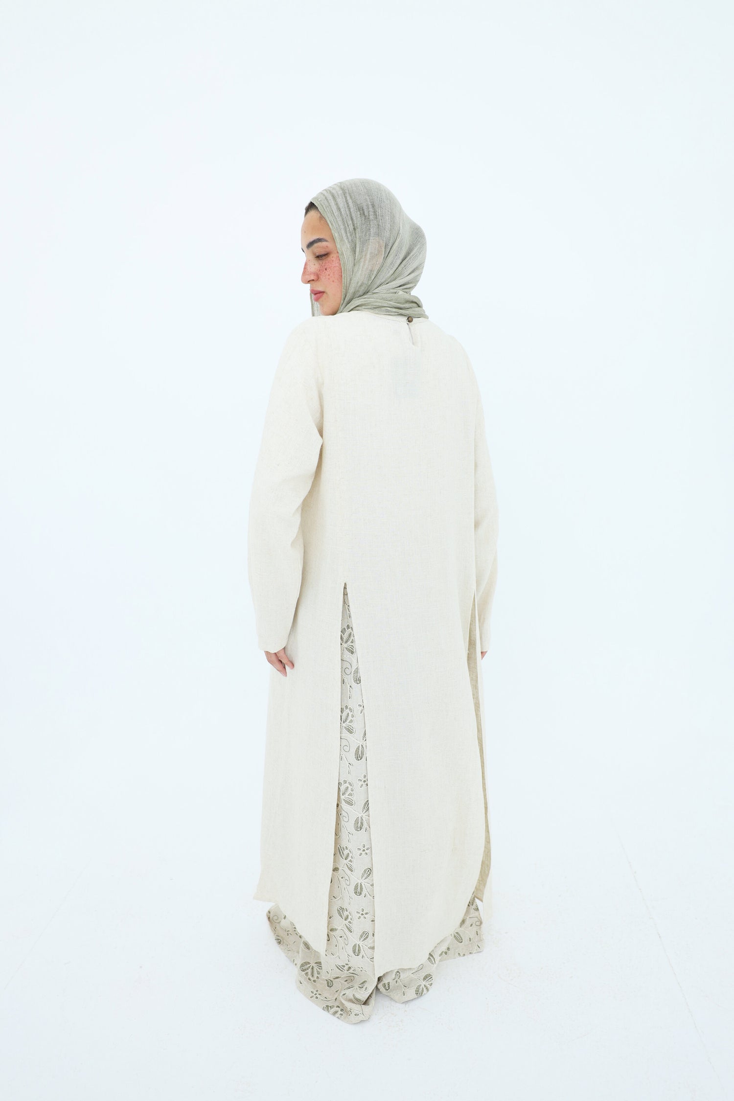 Linen Modest Set