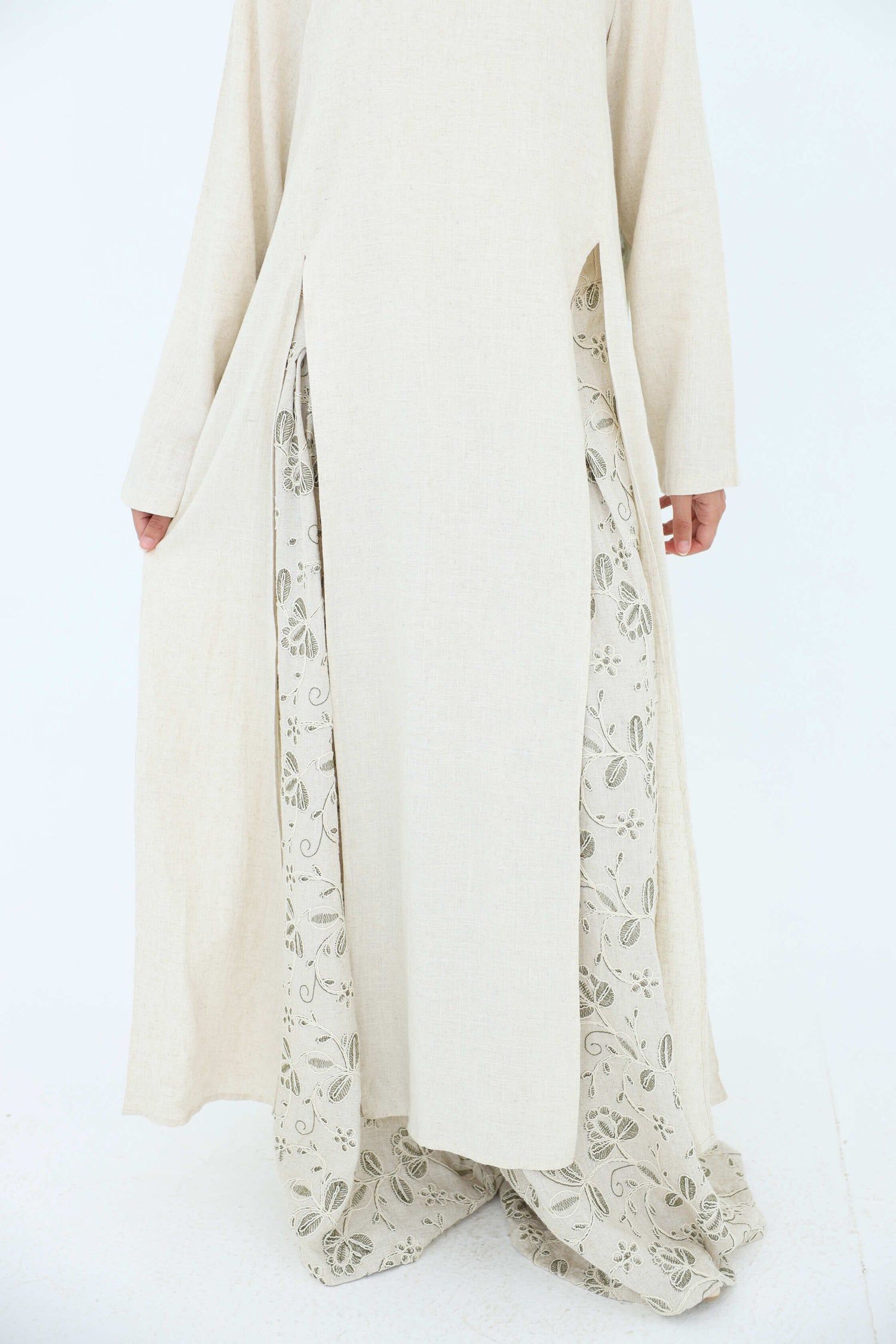 Linen Modest Set