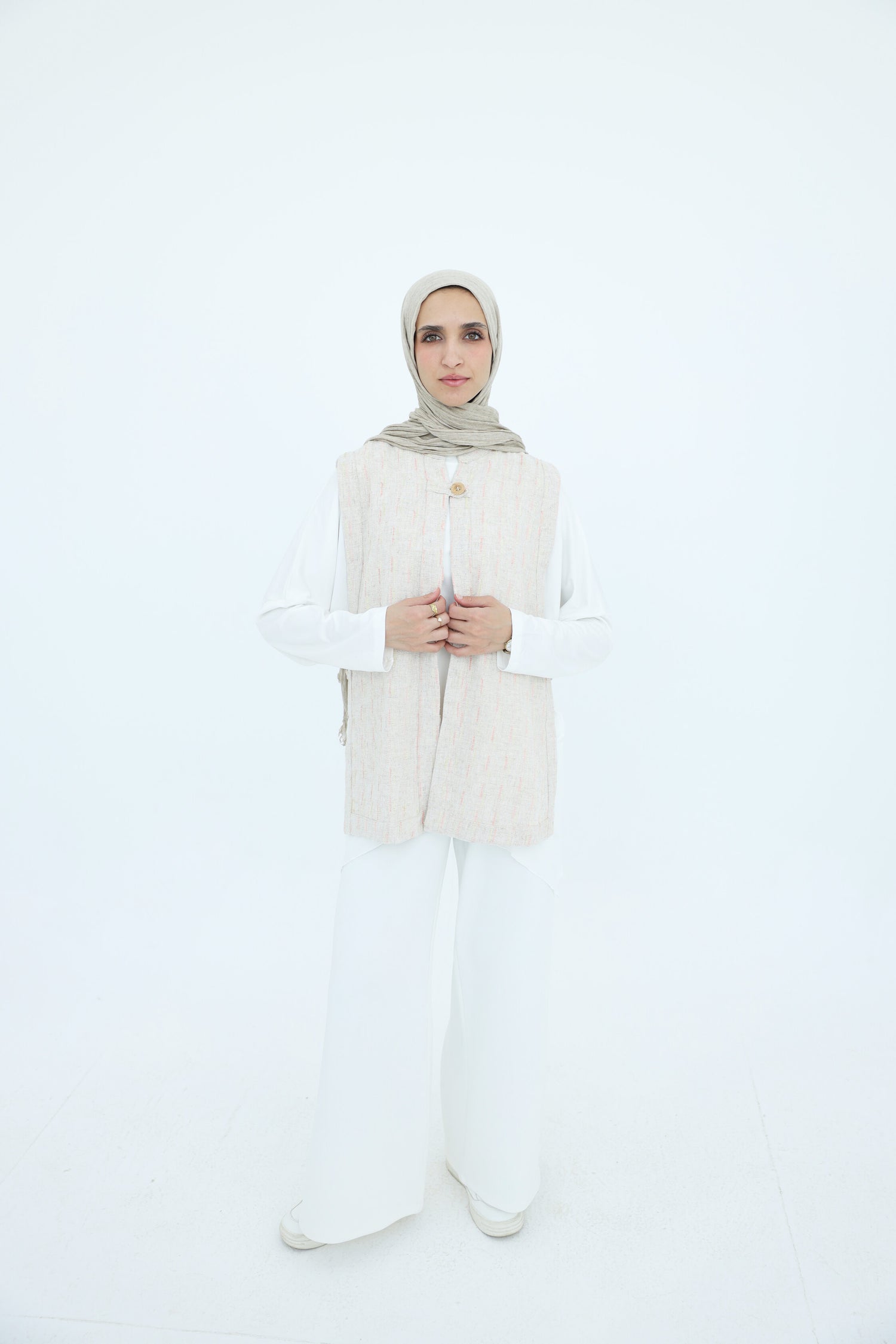 Linen Vest