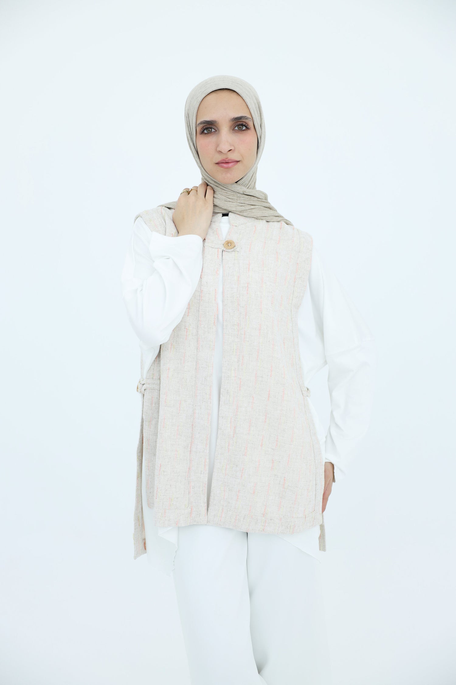 Linen Vest