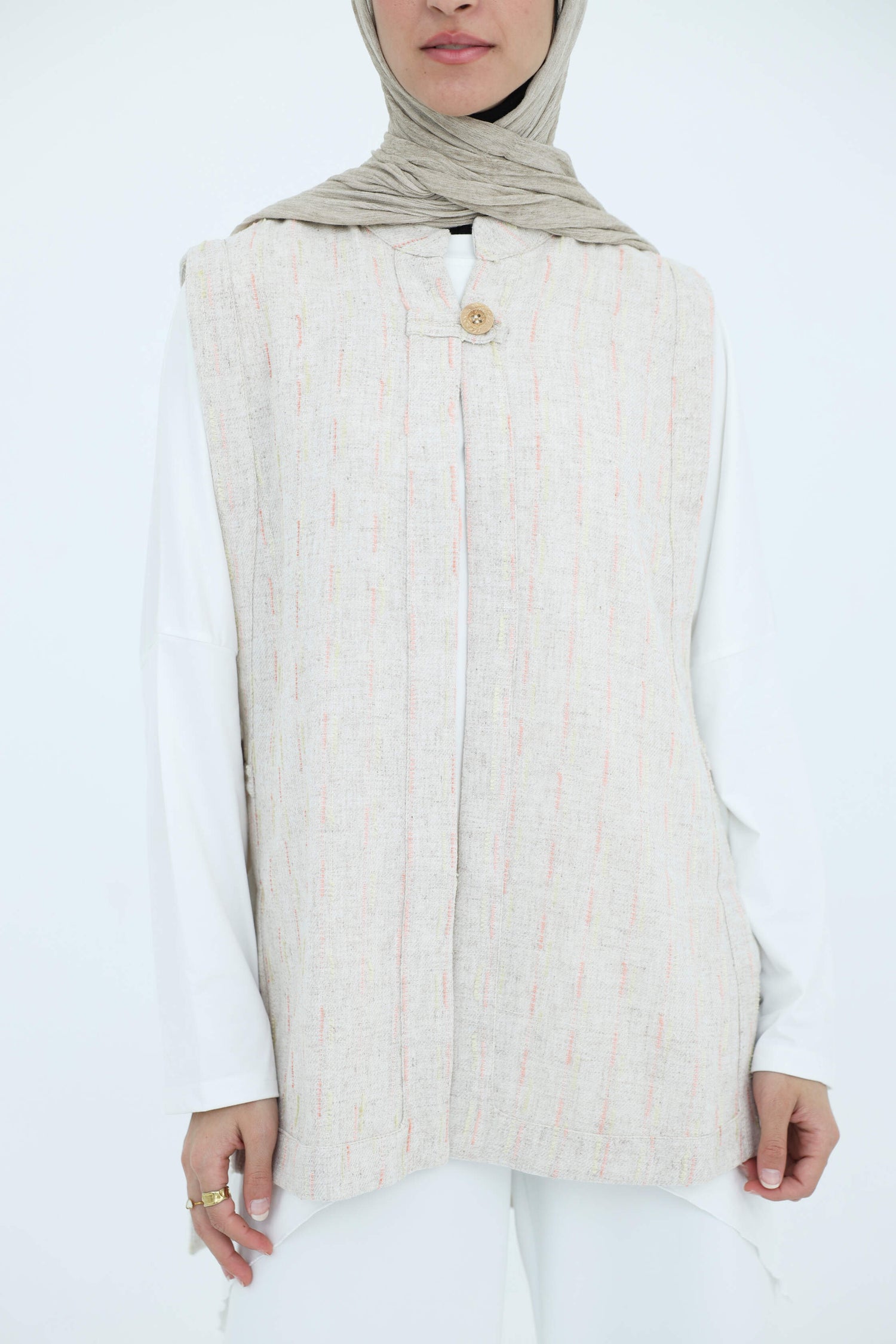 Linen Vest