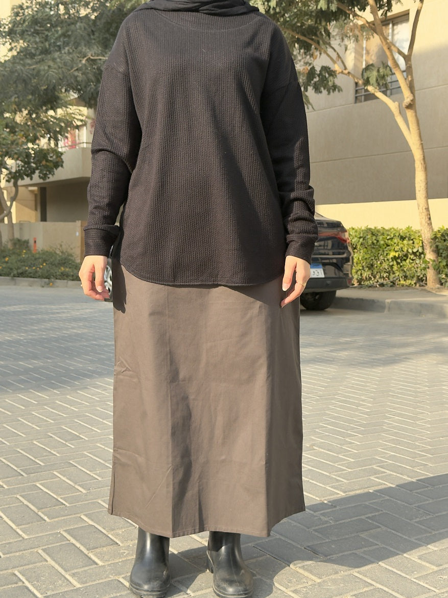 Gabardine Skirt