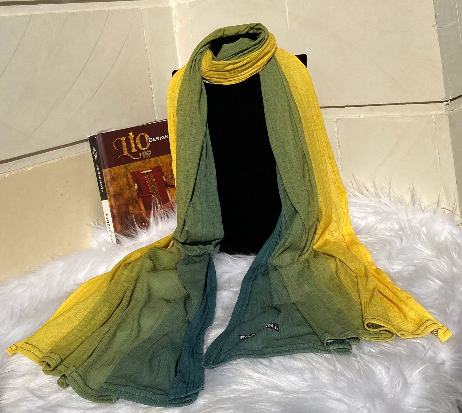 Kuwaiti Scarf-Lime Green