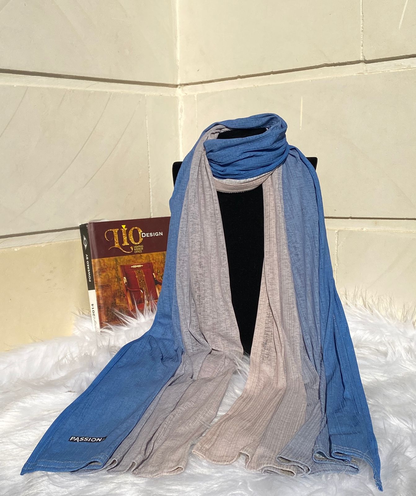 Kuwaiti Scarf-Royal Blue