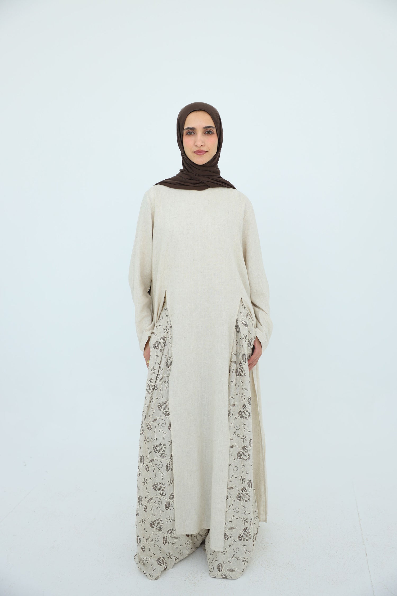 Linen Modest Set