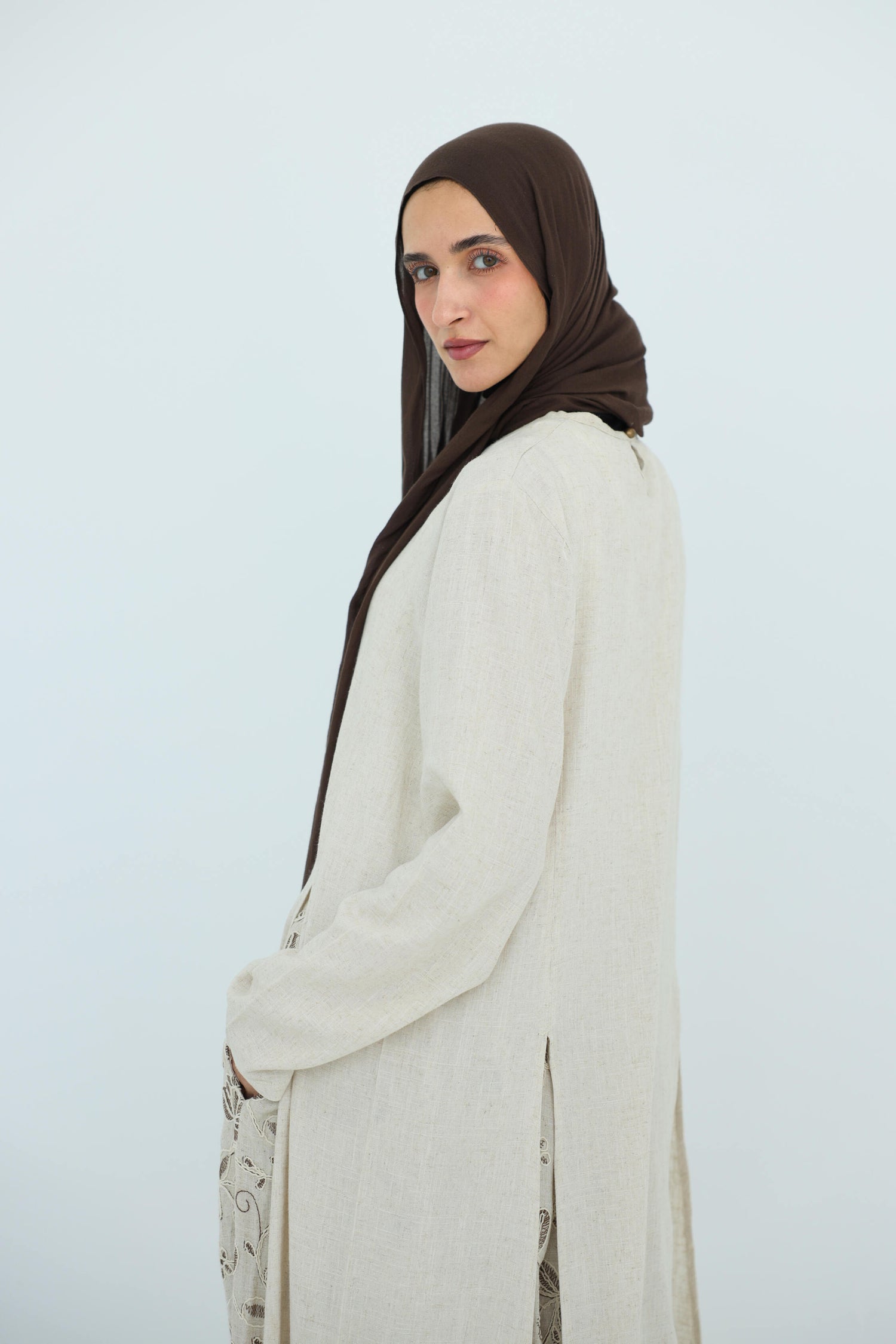 Linen Modest Set