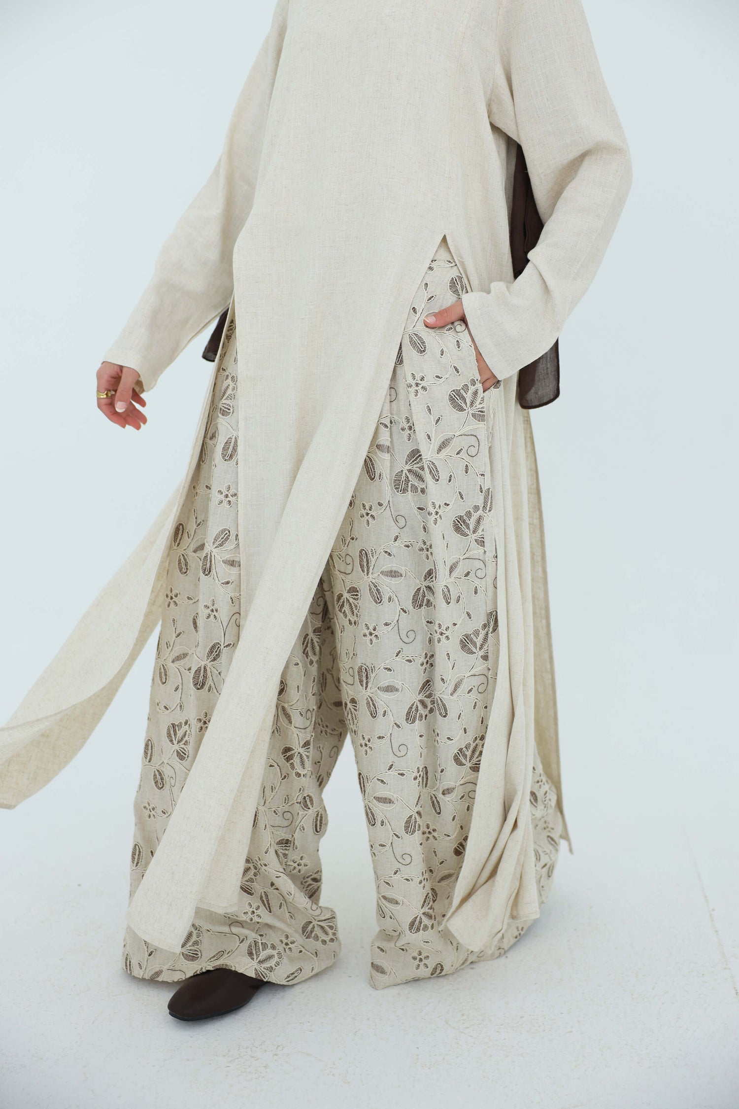 Linen Modest Set