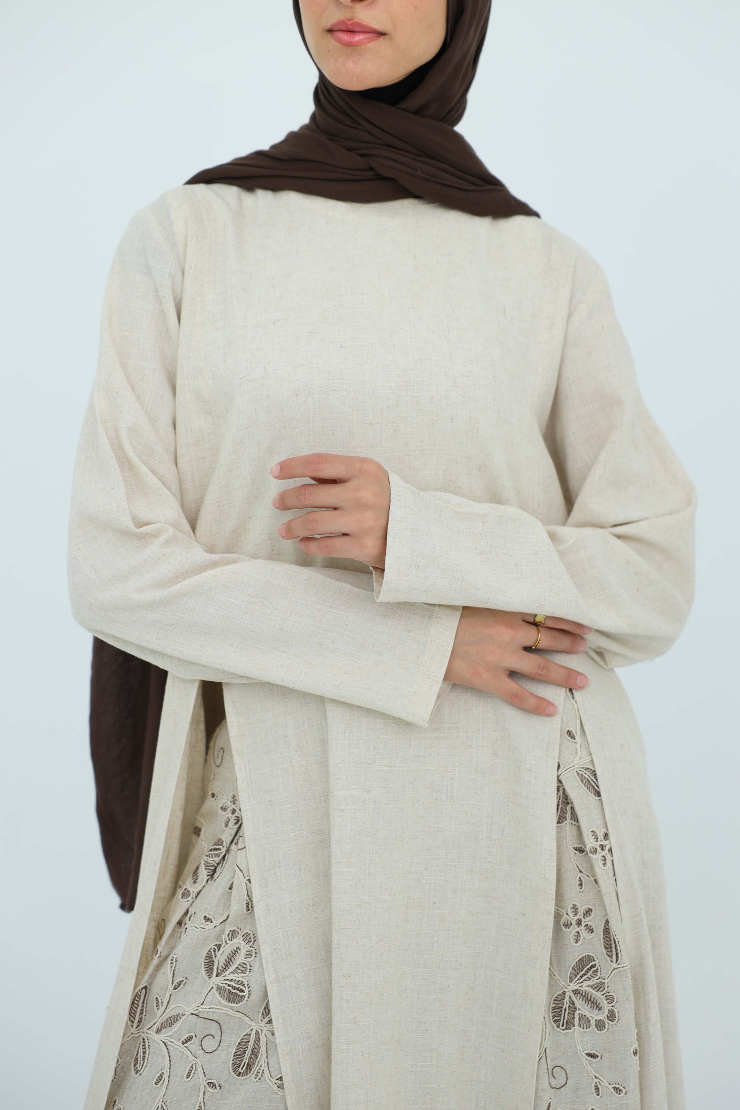 Linen Modest Set
